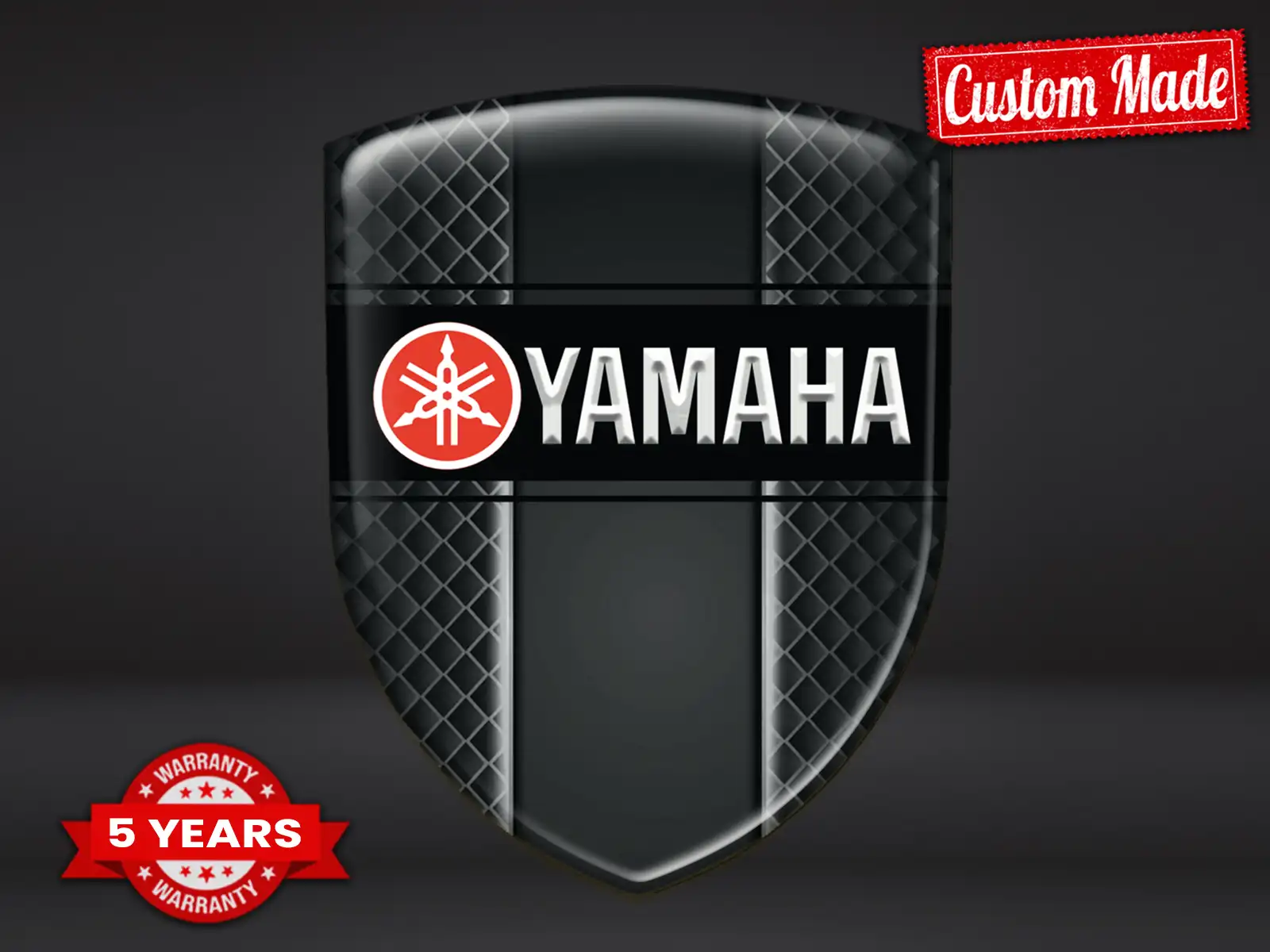 Yamaha Vinilos Ventana Vehículo Resistentes Alta Calidad Profesional